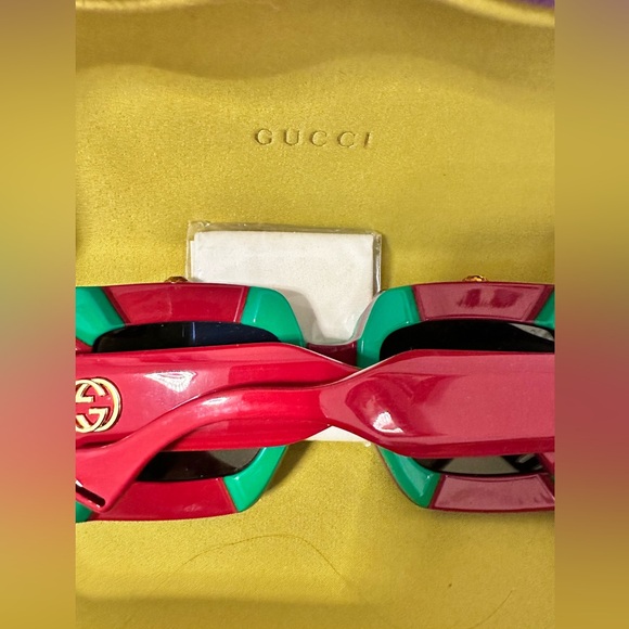 🌹GUCCI LIMITED EDITION SUNGLASSES MIRROR GLASSES runway - Picture 3 of 14